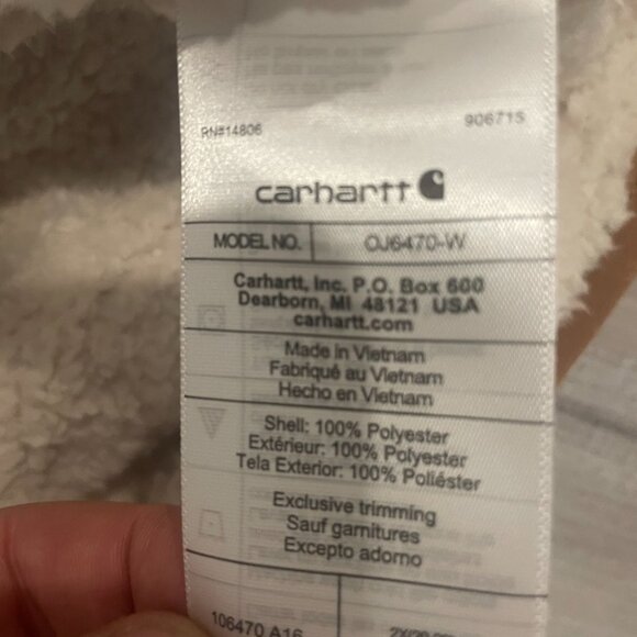 *New* CARHARTT Women's Fleece Pullover (2XL) - Picture 8 of 10
